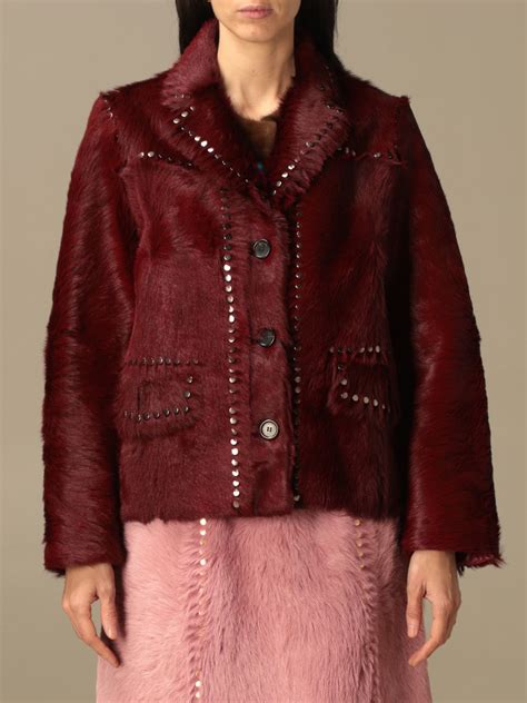 prada womens coats|prada jacket outlet.